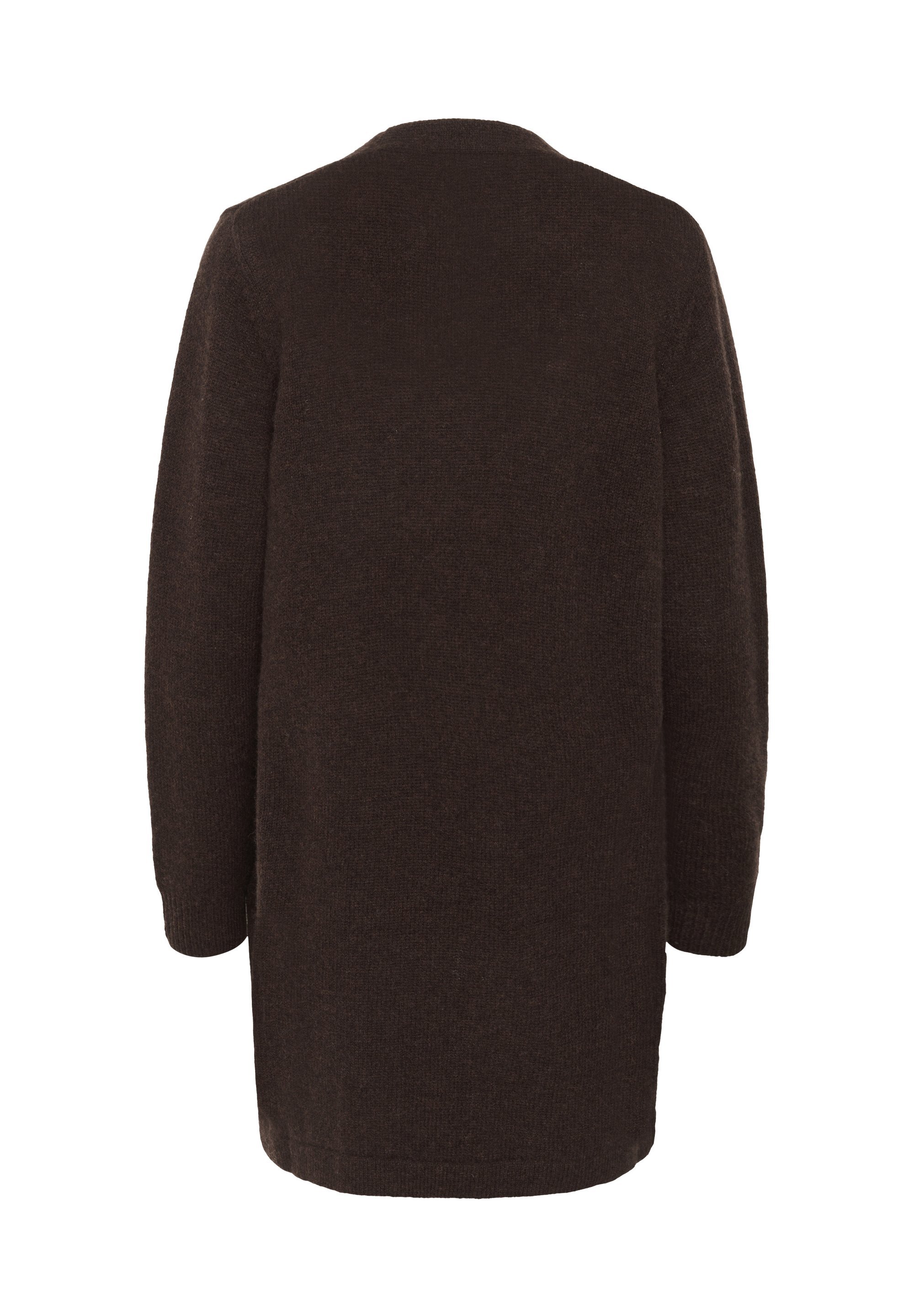 Cultuur ASIMA KATRINA LONG - Cardigan - koffiebonenmelange