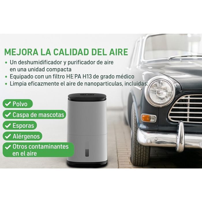 MEACO ARETE® One 25L luchtontvochtiger en luchtreiniger