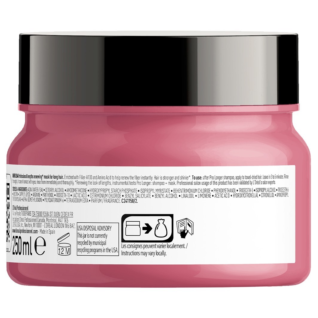 L'Oréal Professionnel matu maska Pro ilgāku garumu atjaunojoša – 250 ml