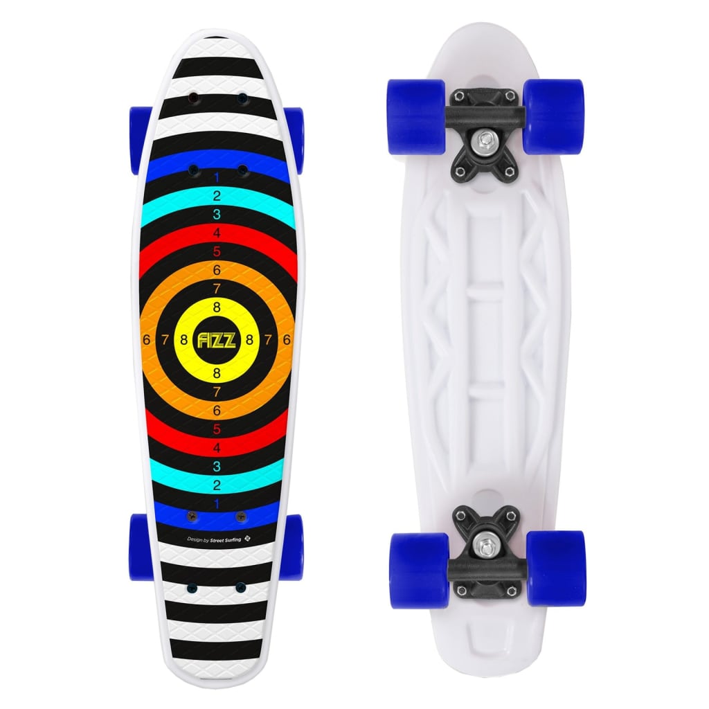Mehrfarbiges Street-Surfing-Skateboard