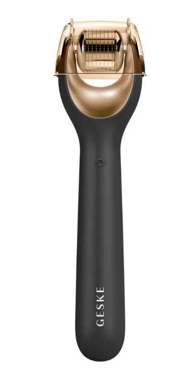 Geske MicroNeedle Face Roller 9in1 Roller do mezoterapii igłowej Gray