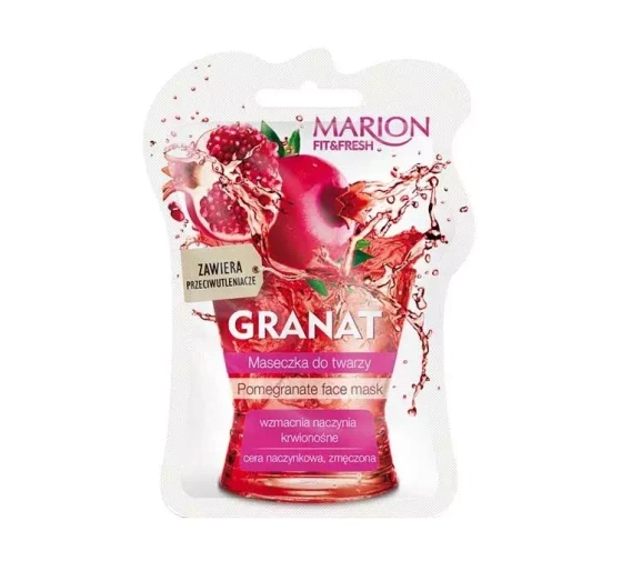 MARION FIT FRESH MASECZKA DO TWARZY GRANAT 7,5 ML