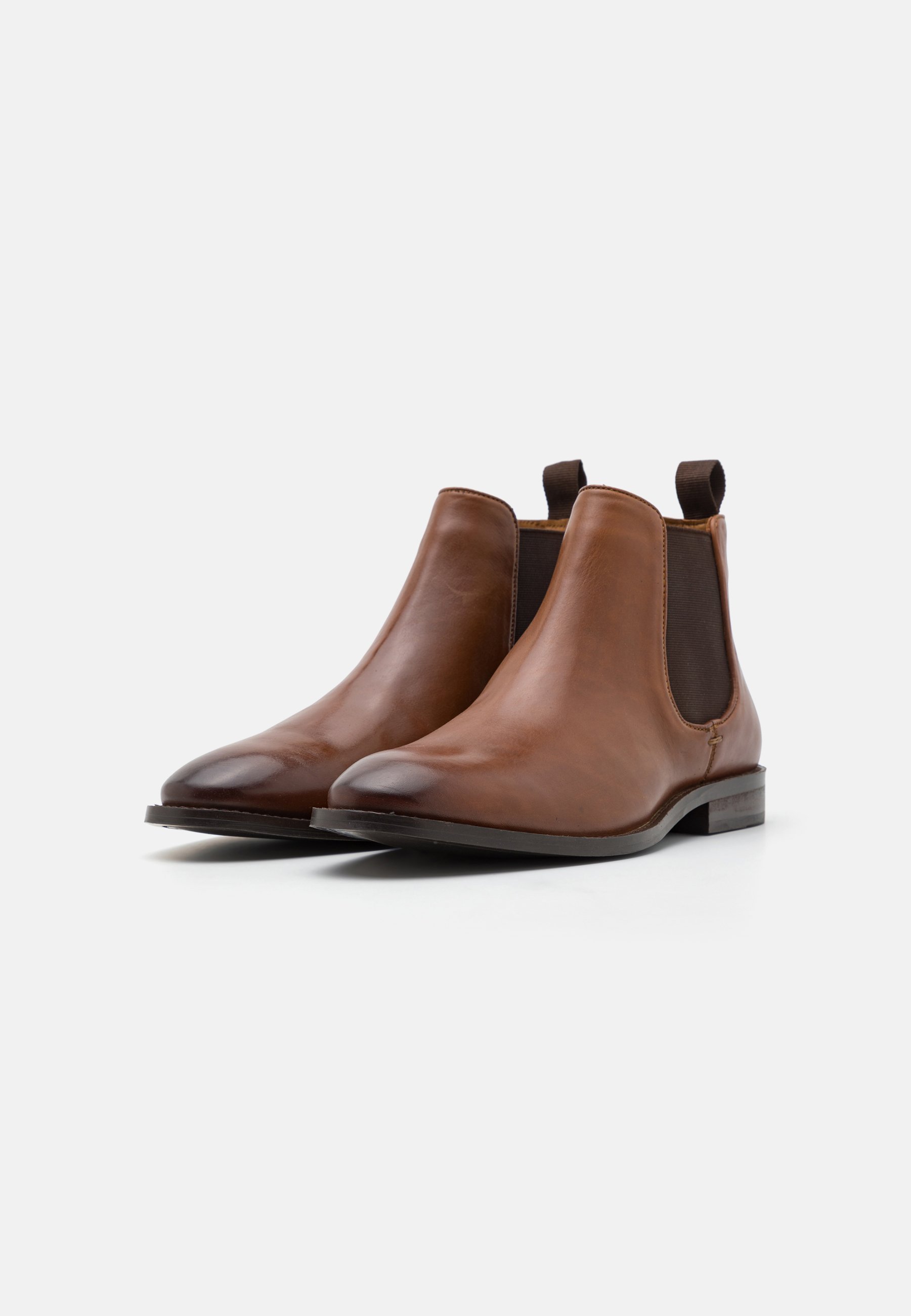 Zign LEATHER - Stivaletti classici - color cognac