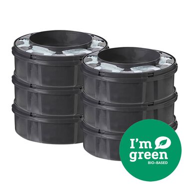 Náhradní nádobka do plen Tommee Tippee Sangenic šedá (6 kusů)