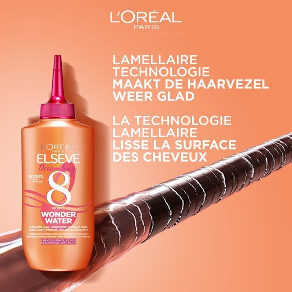 L'Oréal Paris Elseve Dream Long Wonder Water 8 Seconds kaukė plaukams, 200 ml