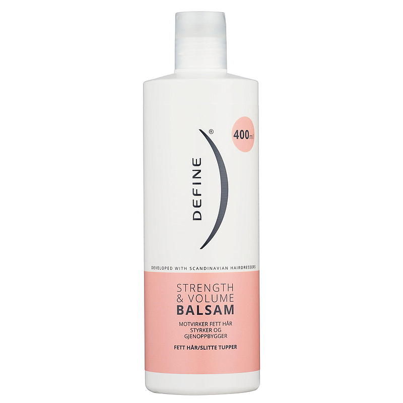 Define Define balsam 400 ml Styrke og volumen
