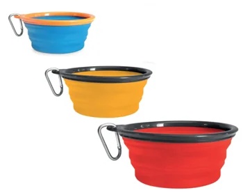 CAMON Bol pliable en silicone, format moyen, 750 ml