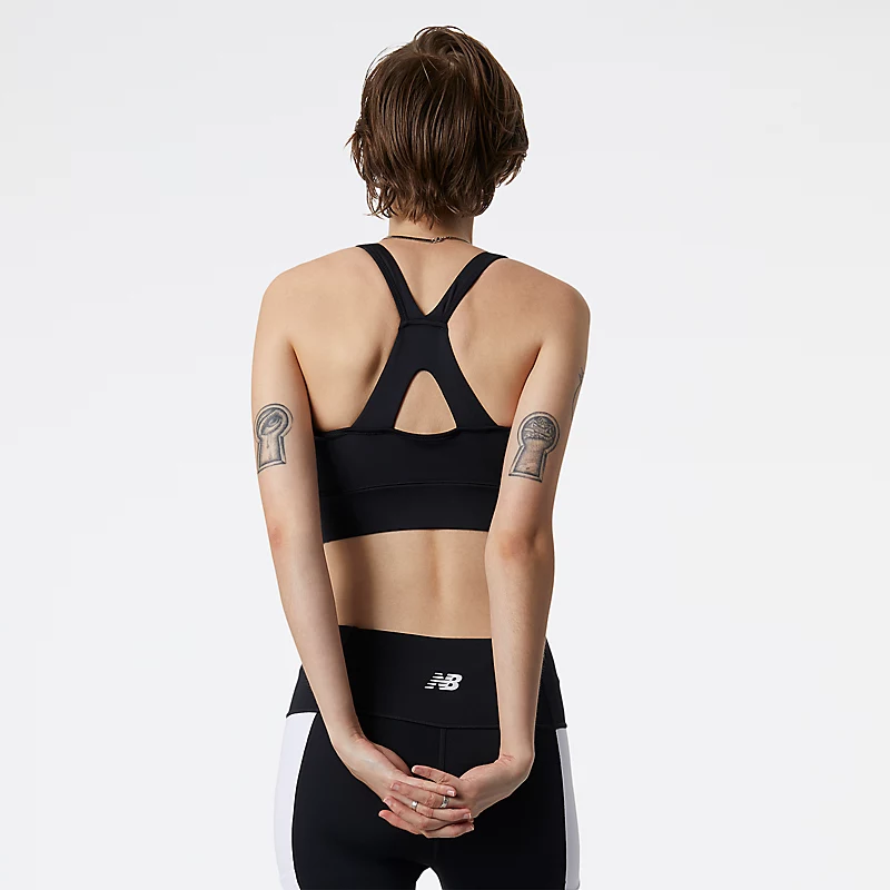Sutiã de treino feminino NB Tech Fashion - PRETO