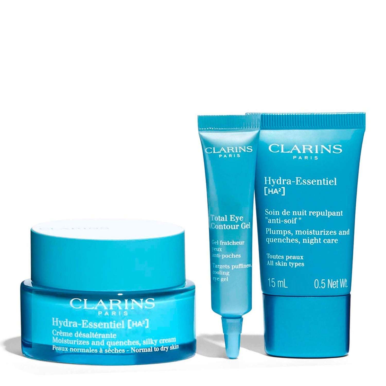 Clarins Hydra-Essentiel sejas kopšanas komplekts – 1 gab.
