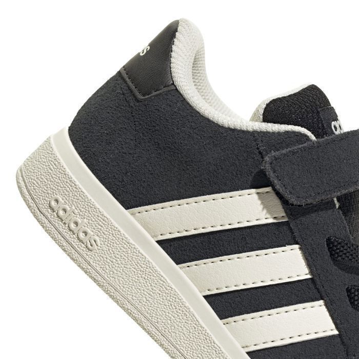 Zapatillas Adidas Grand Court 00S El I para bebés y niños pequeños, color negro JR0779