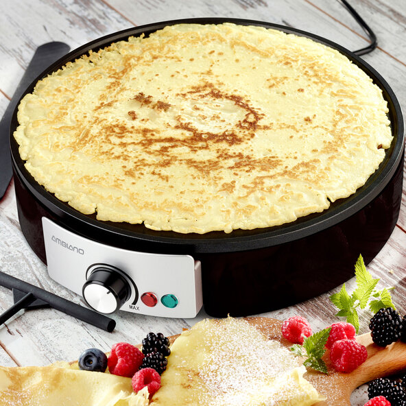 Crêpemaker, zwart