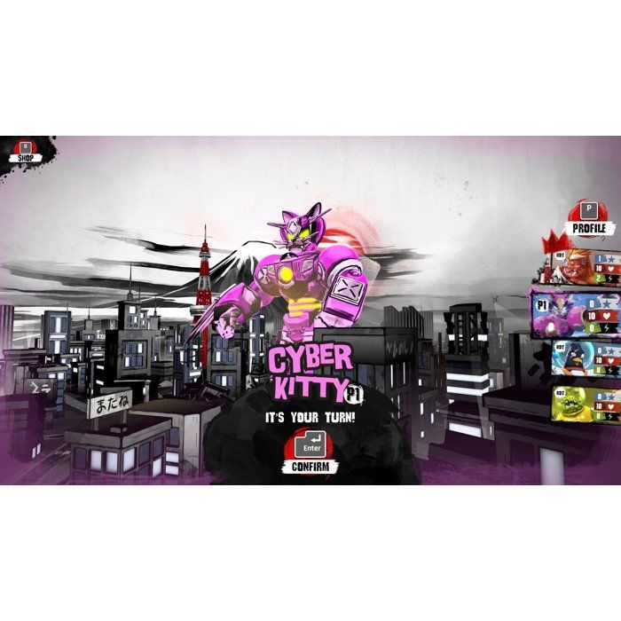 King of Tokyo - Limited Edition - Nintendo Switch-spel