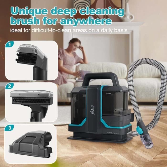 Pulitore per tappeti - Aspirapolvere, pulitore per tappeti, pulitore per cuscini | per cuscini di auto e divani - 450W