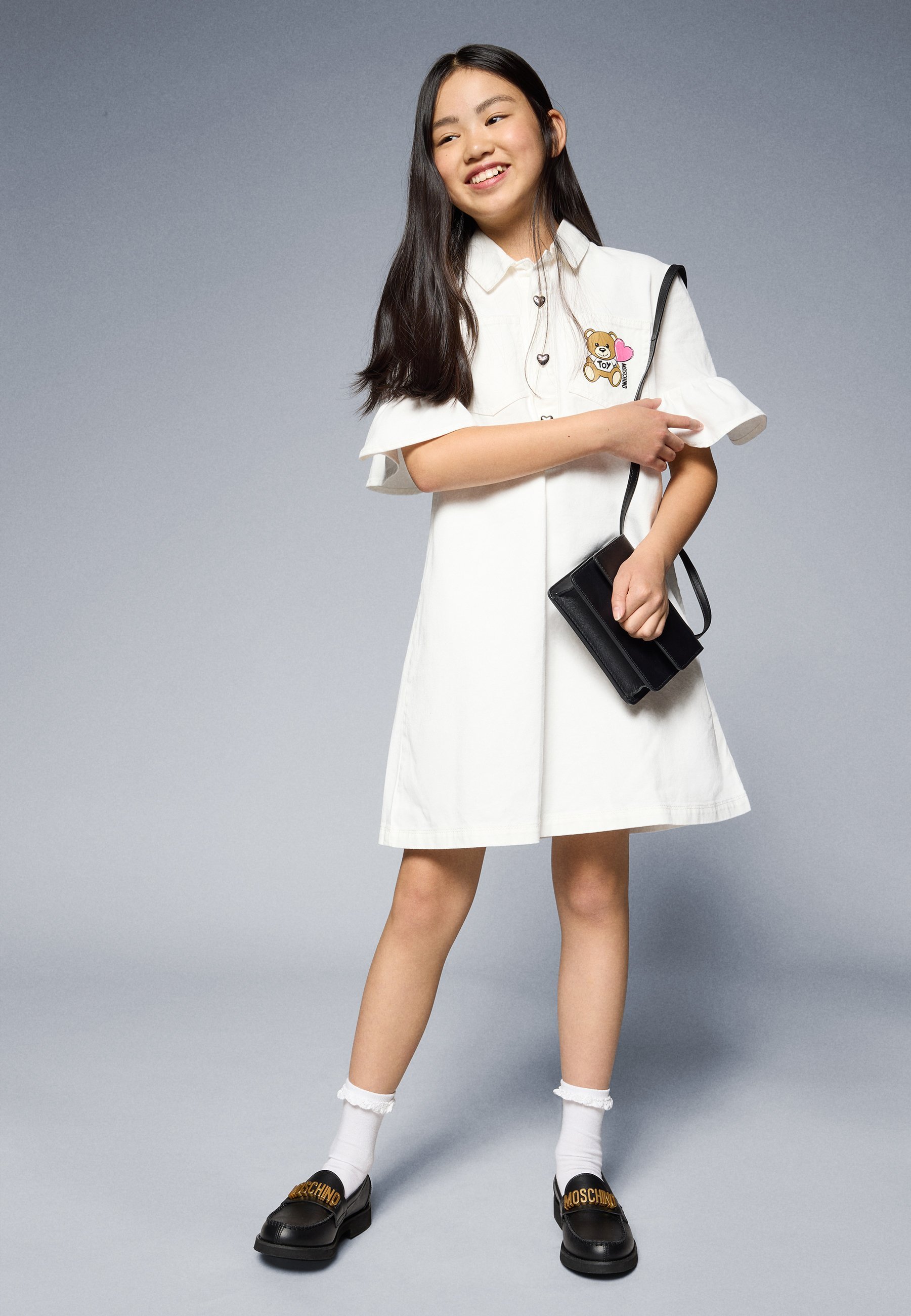 ROBE MOSCHINO - Robe en jean - Nuage