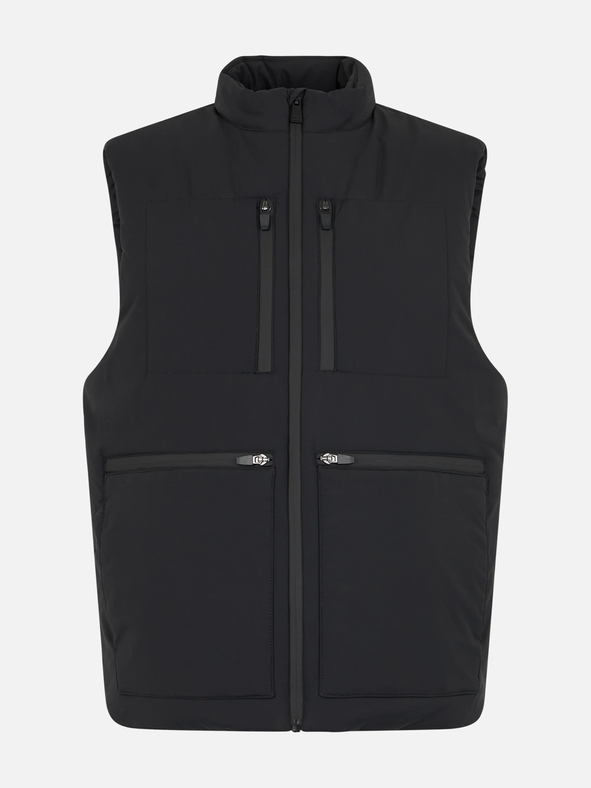 Chaleco acolchado elástico negro para hombre de Vonn