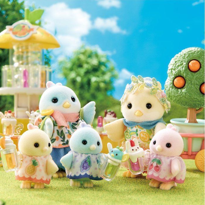 La famille Oiseau Citrus - SYLVANIAN FAMILIES - Les familles - Dès 3 ans