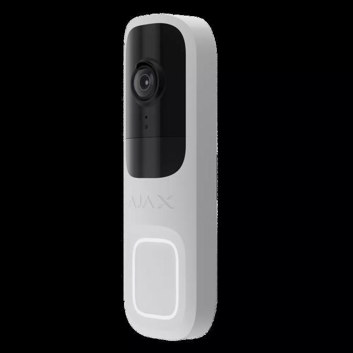 AJAX Sonnette visiophone Doorbell avec IA intégré et capteur IR Blanche