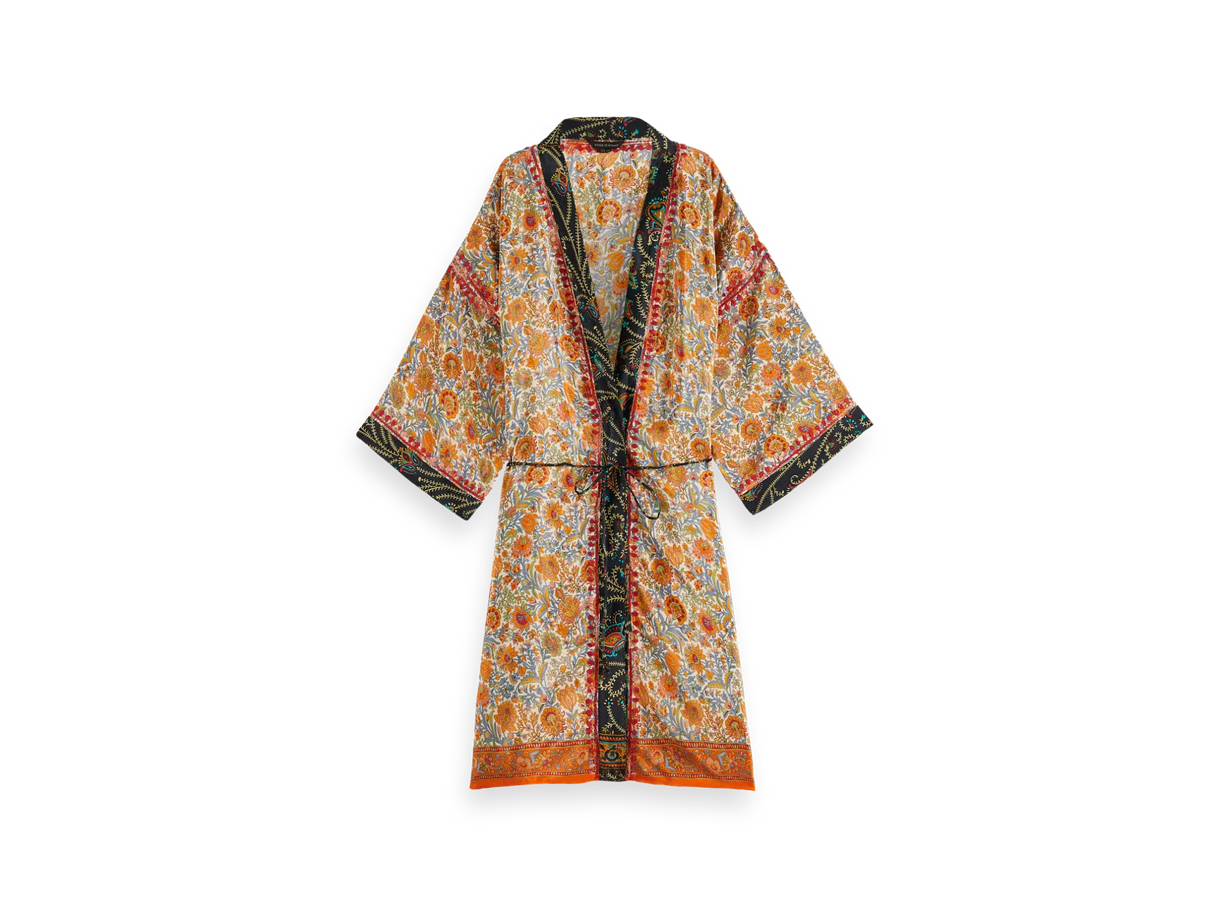 Campo de flores de kimono sari Jaypur