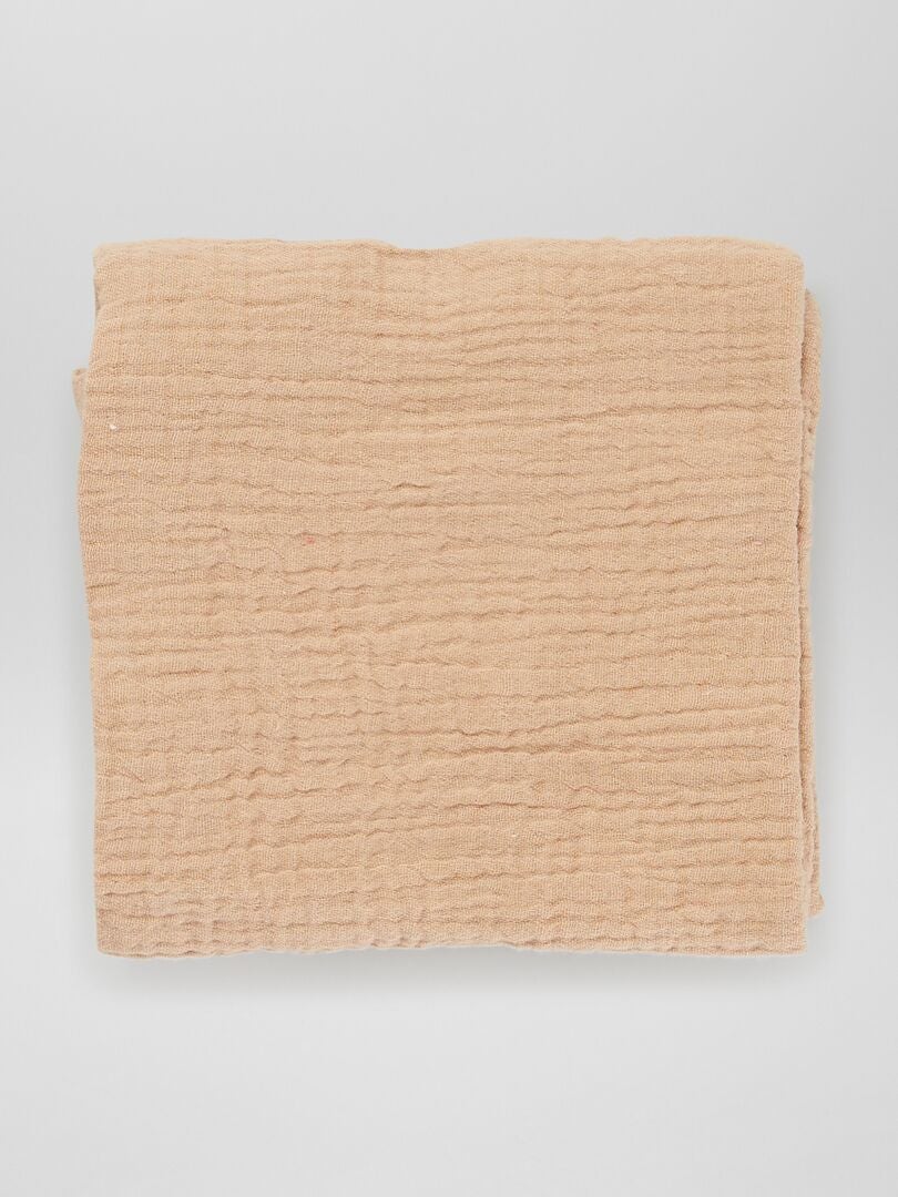 Conjunto de 3 mantas de gaze de algodão - ROSA