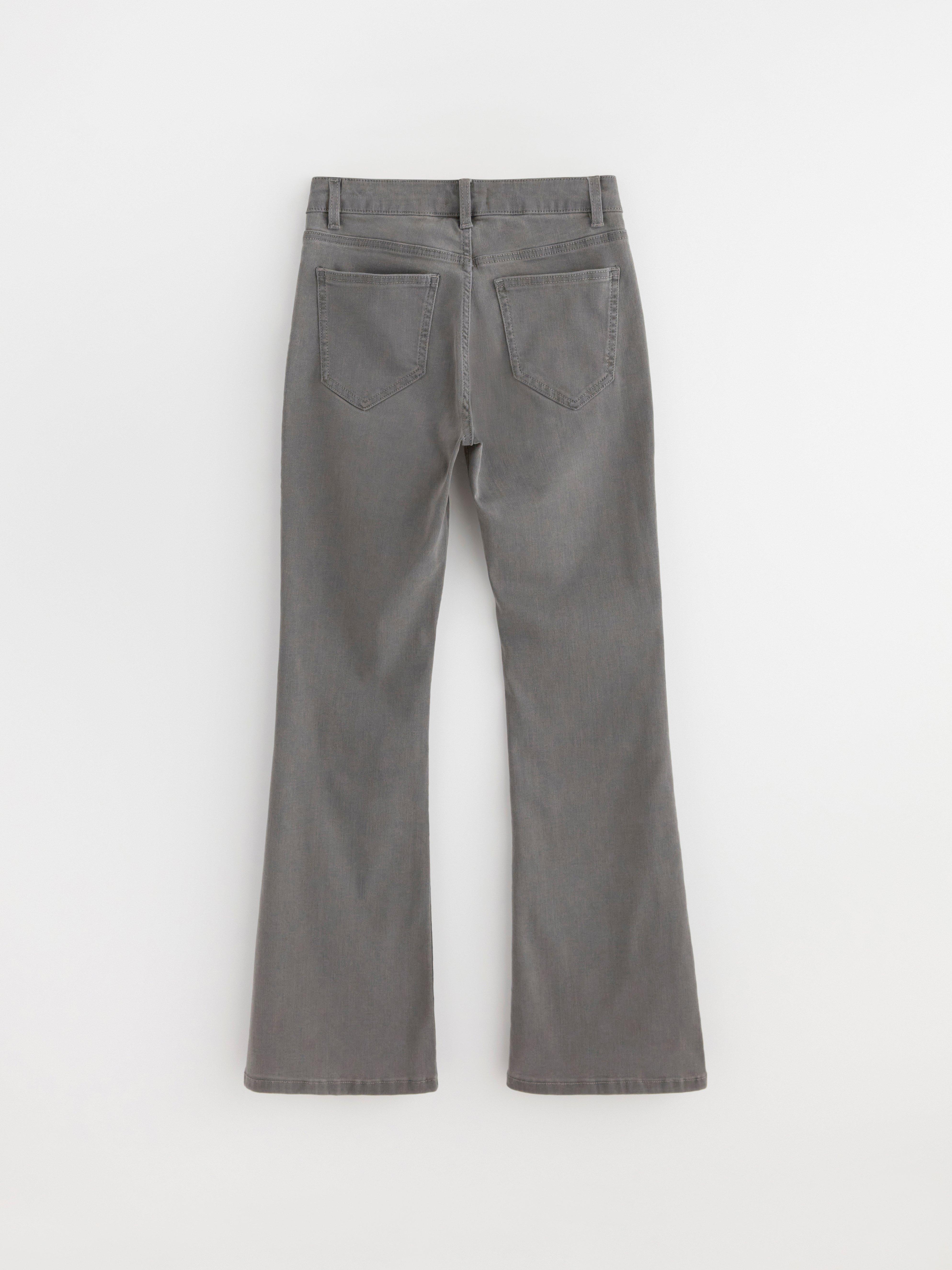 Jean FREJA à jambes évasées gris