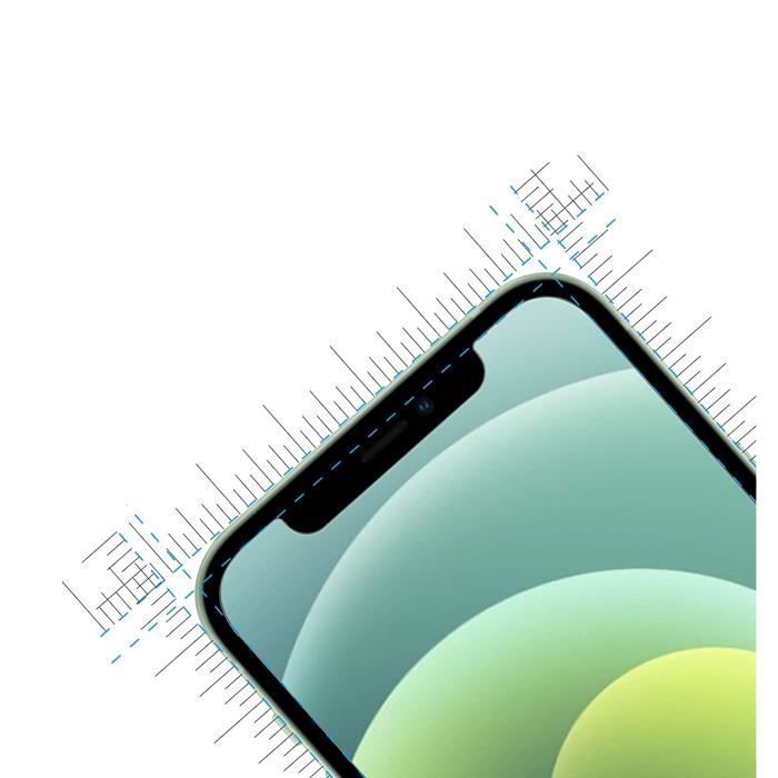 Coque antichoc pour iPhone 12 MINI et 2 Verres Trempé Film Protection Ecran Phonillico®