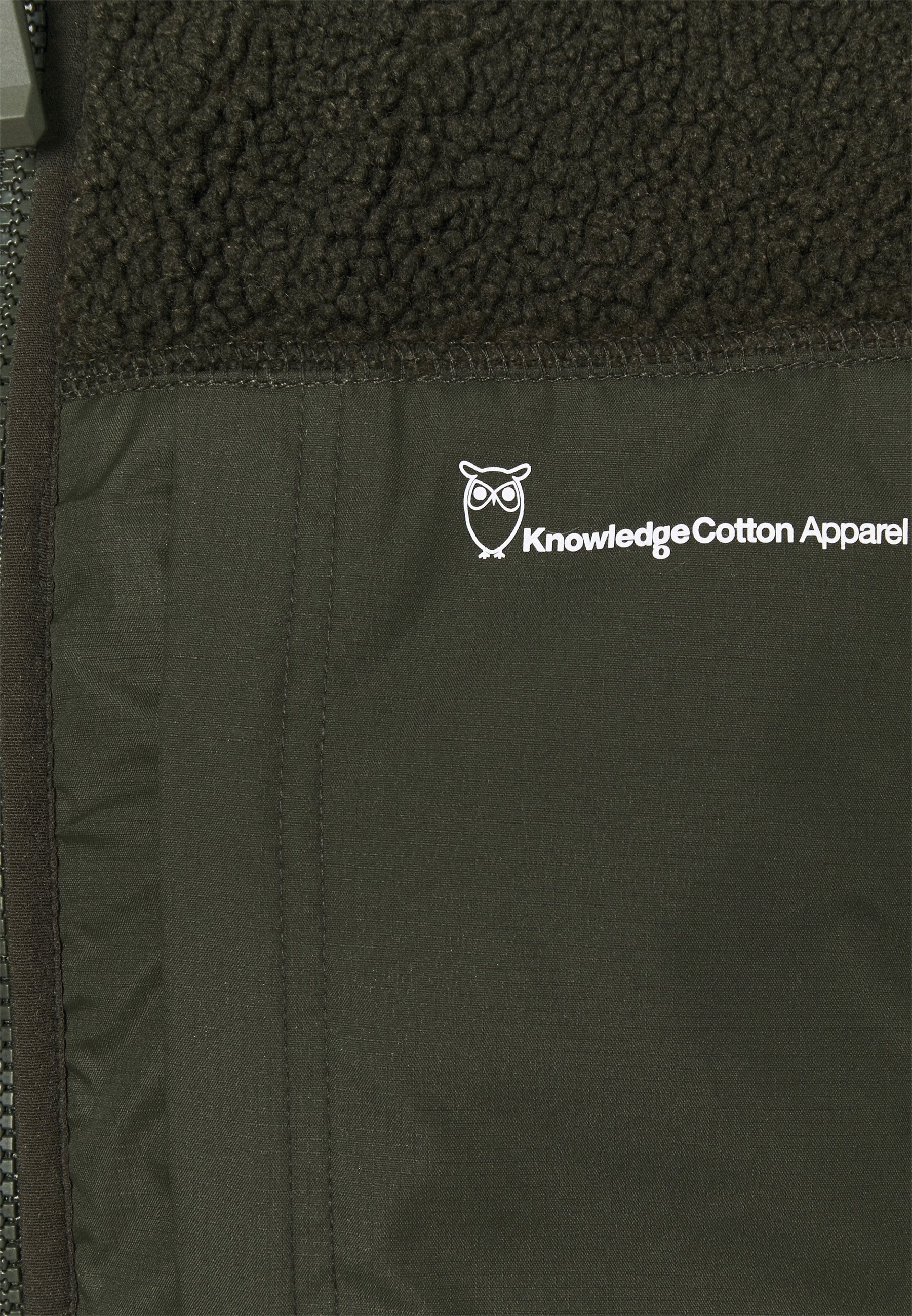 Kamizelka KnowledgeCotton Apparel - zielona