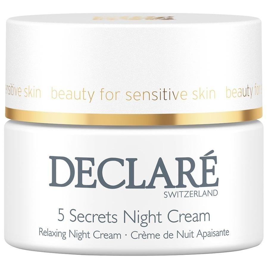 Nočna krema Declaré Stress Balance 5 Secrets - 50 ml
