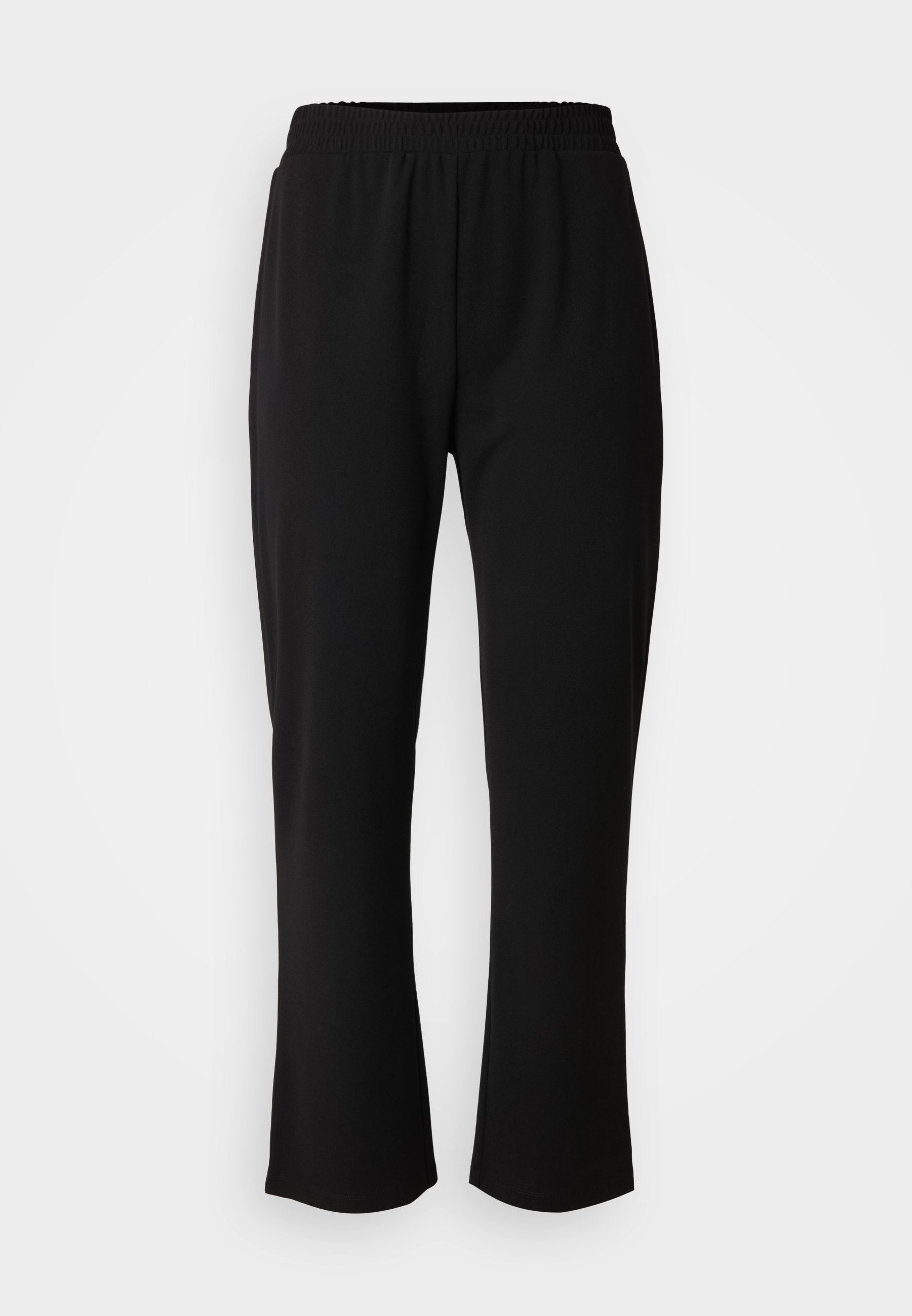 ONLY Carmakoma CARLAMA STRAIGHT - Kangashousut - black
