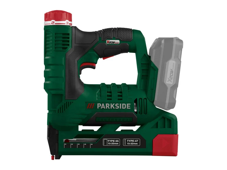 PARKSIDE® Agrafeuse sem filtro PAT 20-Li A1, sem bateria e carregador, 20 V