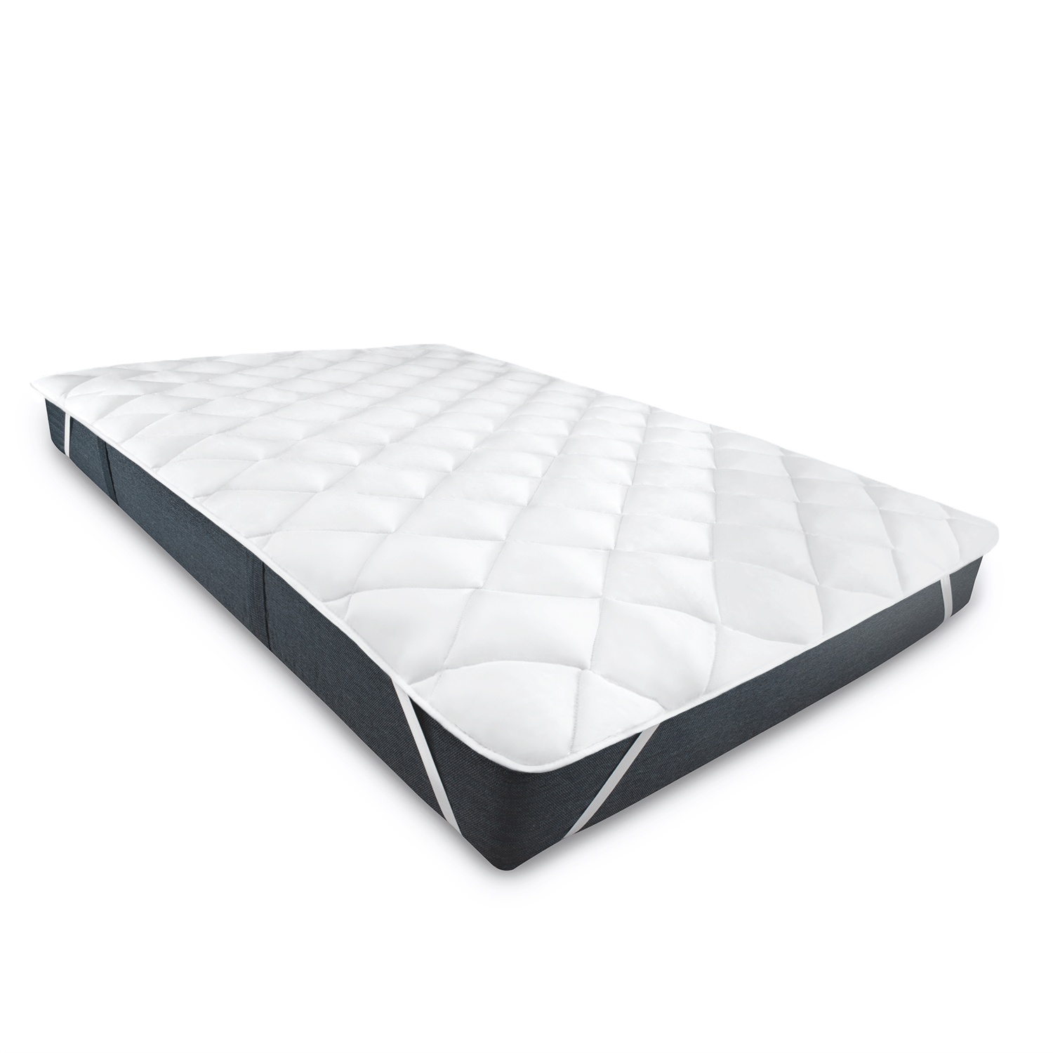 Surmatelas 140x200 - Garnissage microfibre - Rembourrage doux et moelleux - Lavable en machine