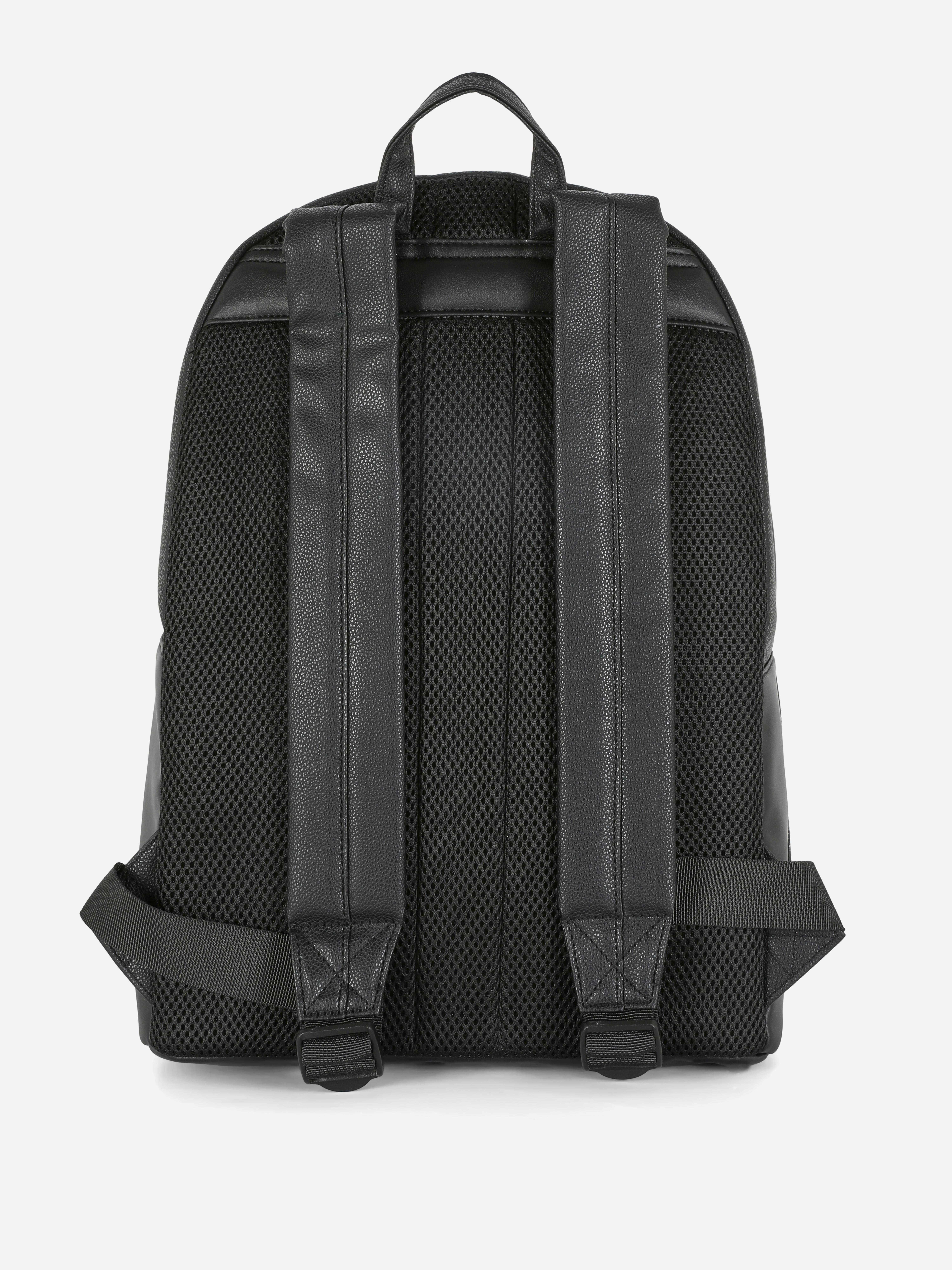 Rucsac din piele ecologică Rucsac cu buzunar exterior, fermoar sigur și bretele căptușite