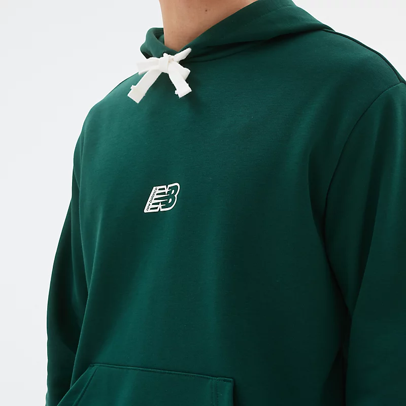 Hanorac din fleece Homme NB Essentials - NIGHTWATCH VERDE