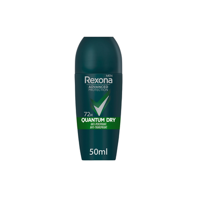 Rexona Men Quantum Dry antiperspirant 72 ur roll-on deodorant 50 ml