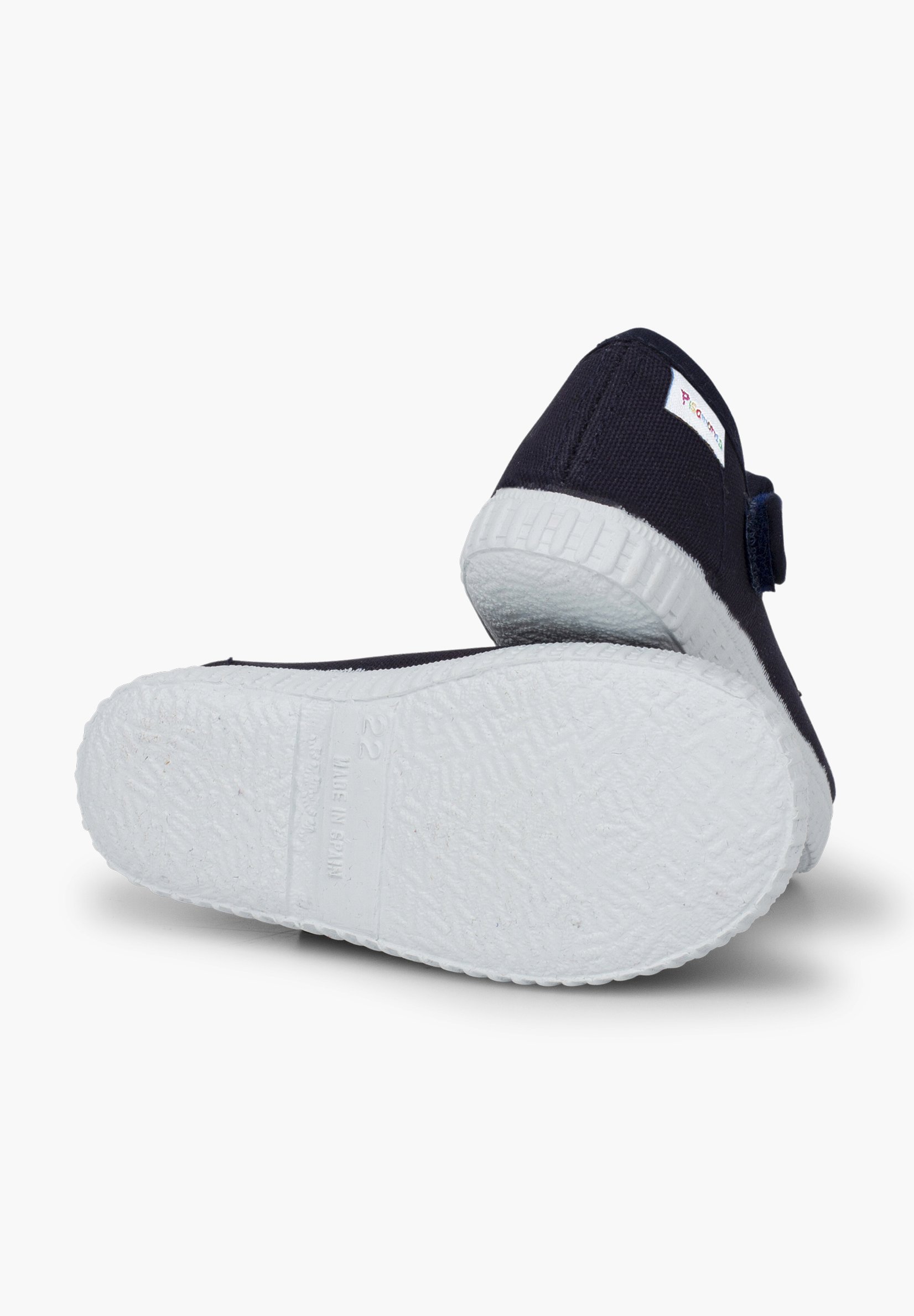 Pisamonas schoenen met klittenbandsluiting - marineblauw