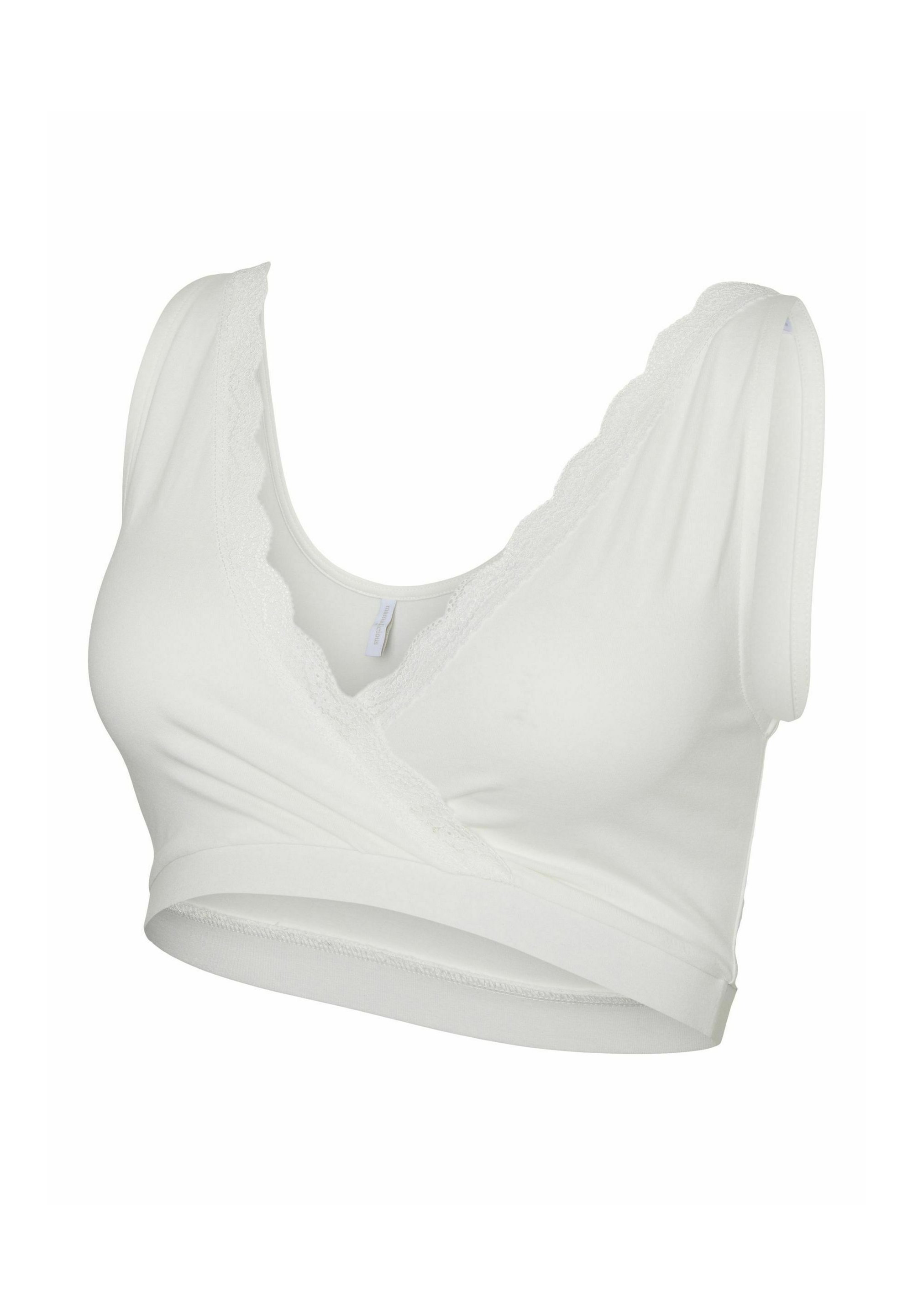MAMALICIOUS MLHELENA 2-PACK STILL - Bustier - sneeuwwit