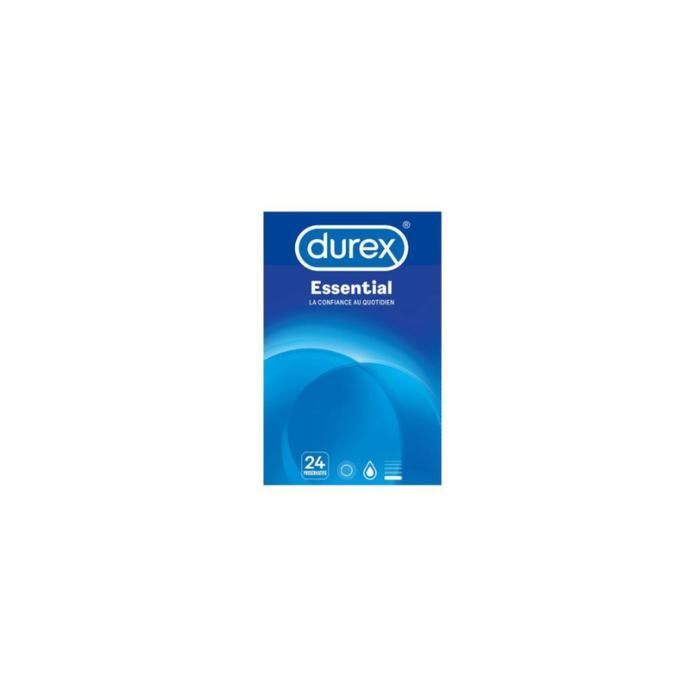 Durex preservatif essential boite de 24
