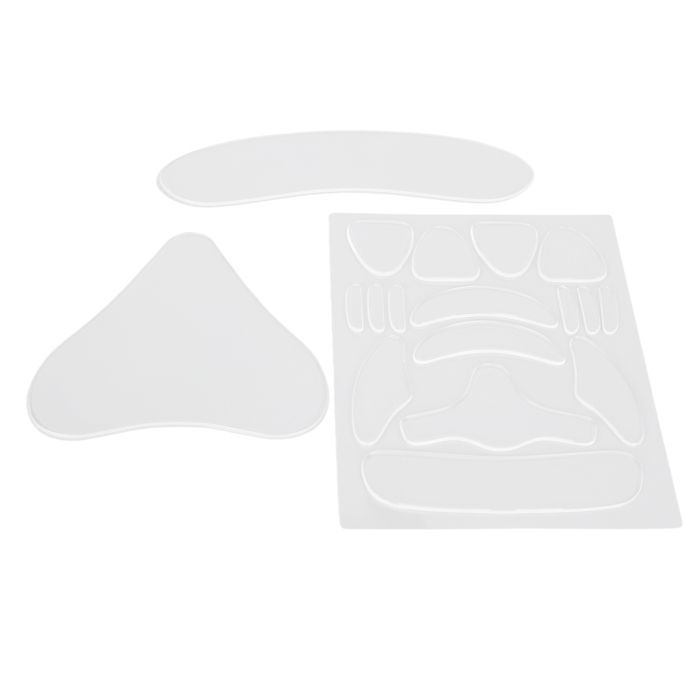 Juego de 18 parches antiarrugas de silicona reutilizables, suaves y portátiles para la frente, el rostro, el cuello y el pecho.