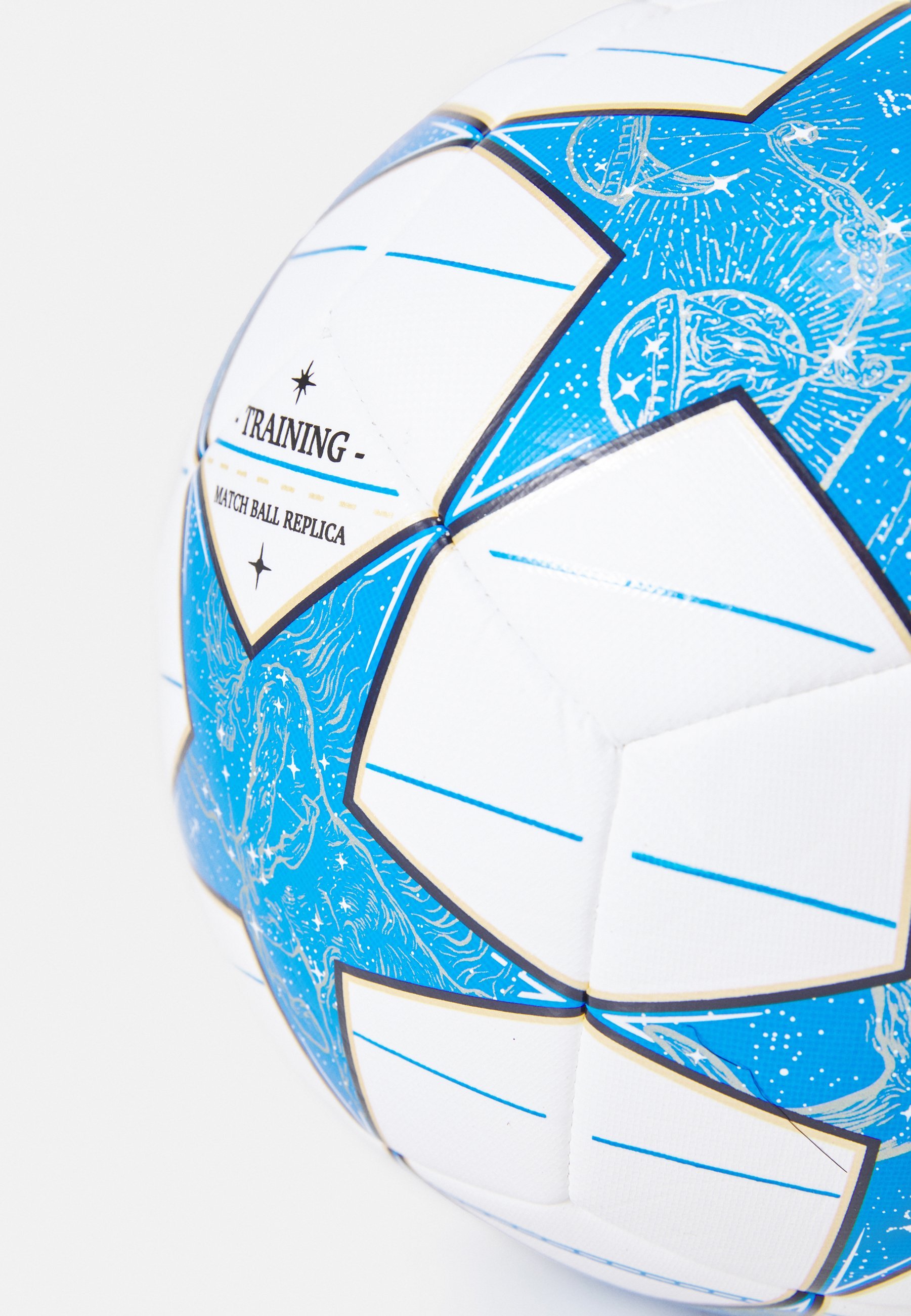 adidas Performance UCL UNISEX - Fotball - hvit/mørk blå/pantone/matt gullfarget