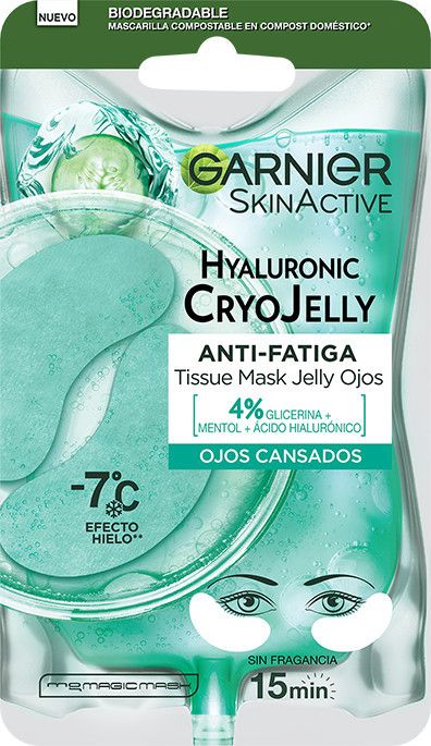 Mascarilla Skin Active Hyaluronic Cryo Jelly Eye Limpieza tretman lica