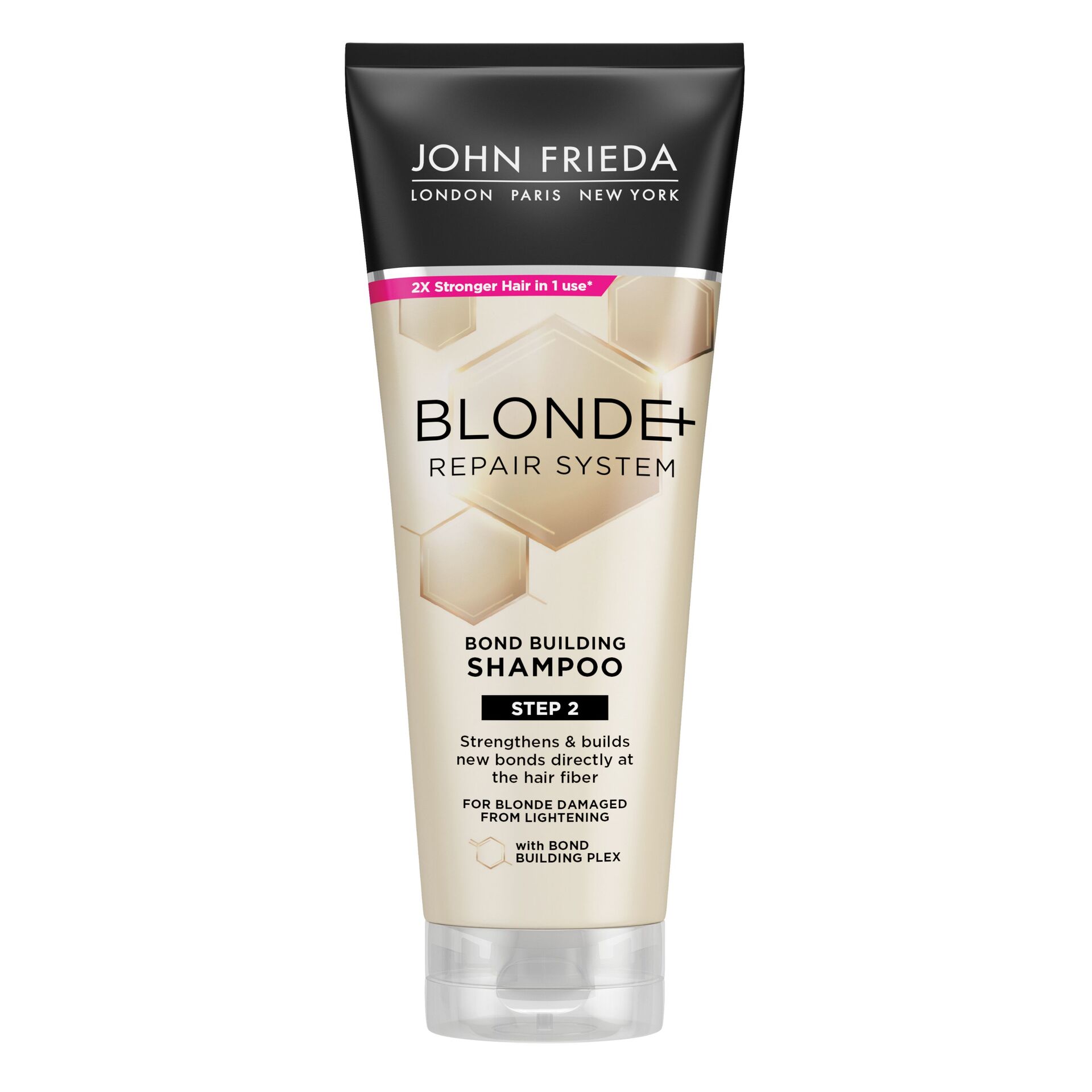 Šampon za izgradnjo vezi Blonde+ Repair System 250 ml - John Frieda