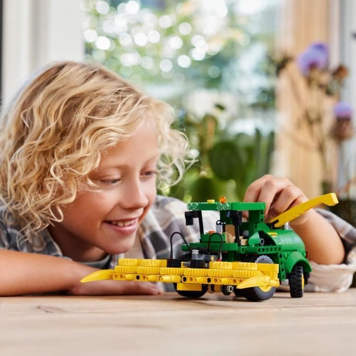 LEGO® 42168 Technic John Deere 9700 Cosechadora de forraje, juguete de tractor agrícola, regalo para niños de 9 años en adelante