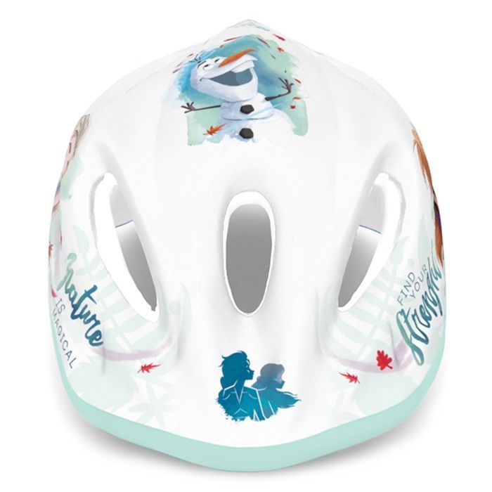 Frozen Elsa Anna Olaf Children's Bike Helmet, for Girls, Lightweight, Adjustable 52-56 cm
