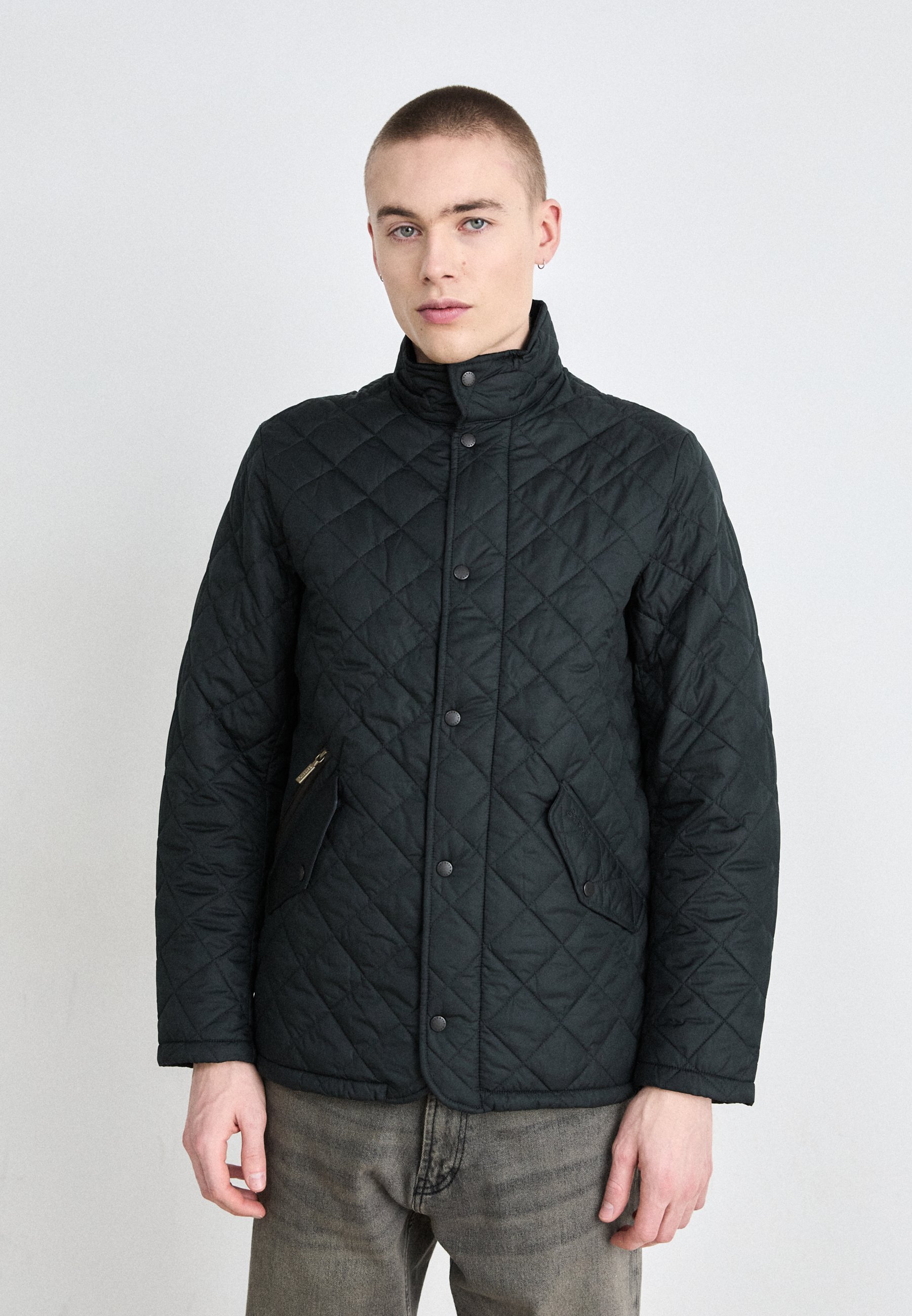Barbour CHELSEA GEWATTEERDE JAS - Lichte jas - marineblauw