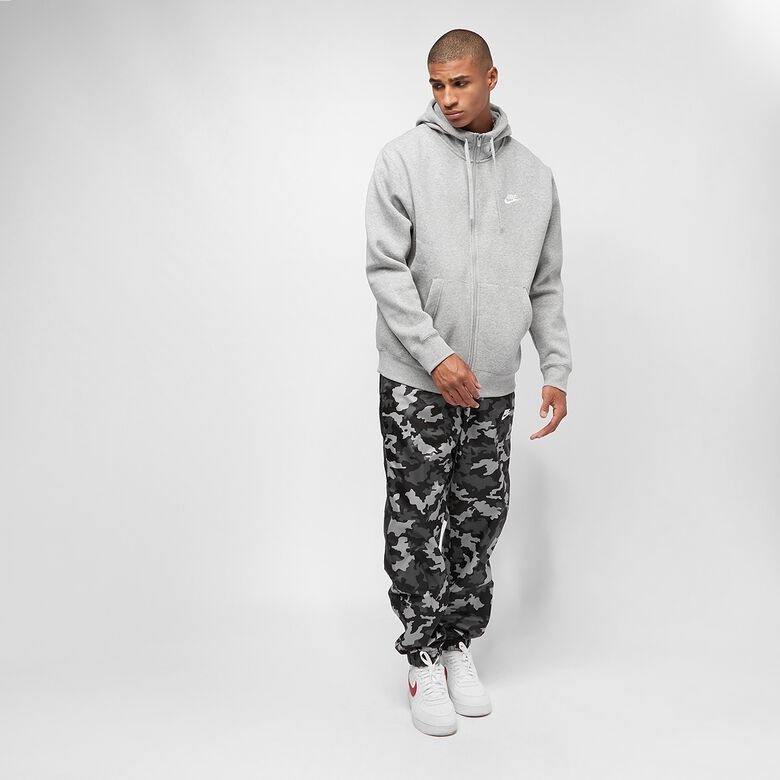 Club-Hoodie mit durchgehendem Reißverschluss