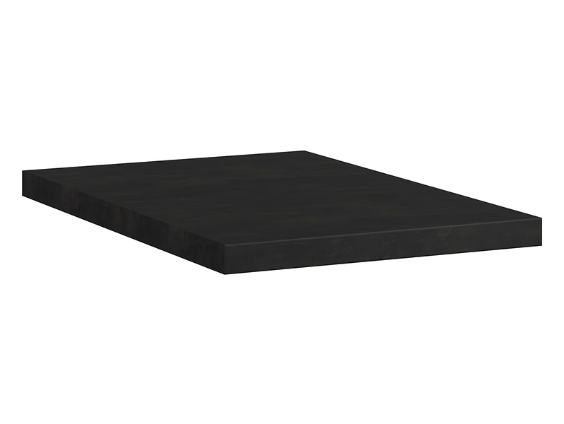 Blat kuchenny  Junona Line 40 cm łupek metaliczny czarnozłoty