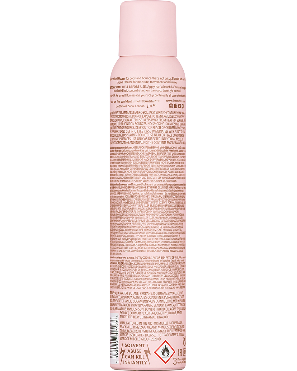 LEE STAFFORD COCO LOCO & AGAVE VOLUMIZING MOUSSE