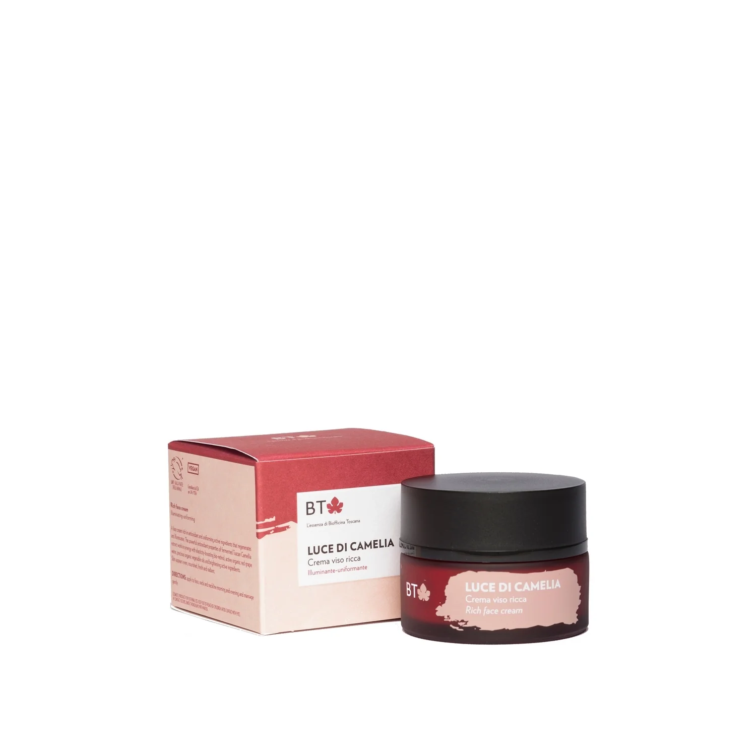 Luce di Camelia Crema viso ricca - Tratt.viso 24 ore illuminante