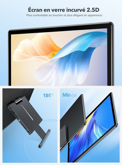 Tragbarer 15,6-Zoll-Touchscreen-Monitor (1080p Full HD), integrierter, verstellbarer Drehfuß, 100 % sRGB-Farbraumabdeckung mit HDMI-, USB-C- und OTG-Anschlüssen
