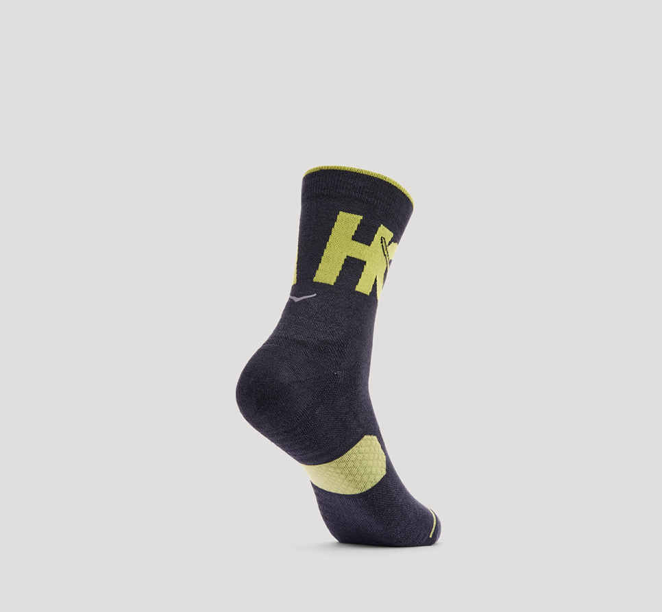 HOKA Crew hardloopsokken zwart