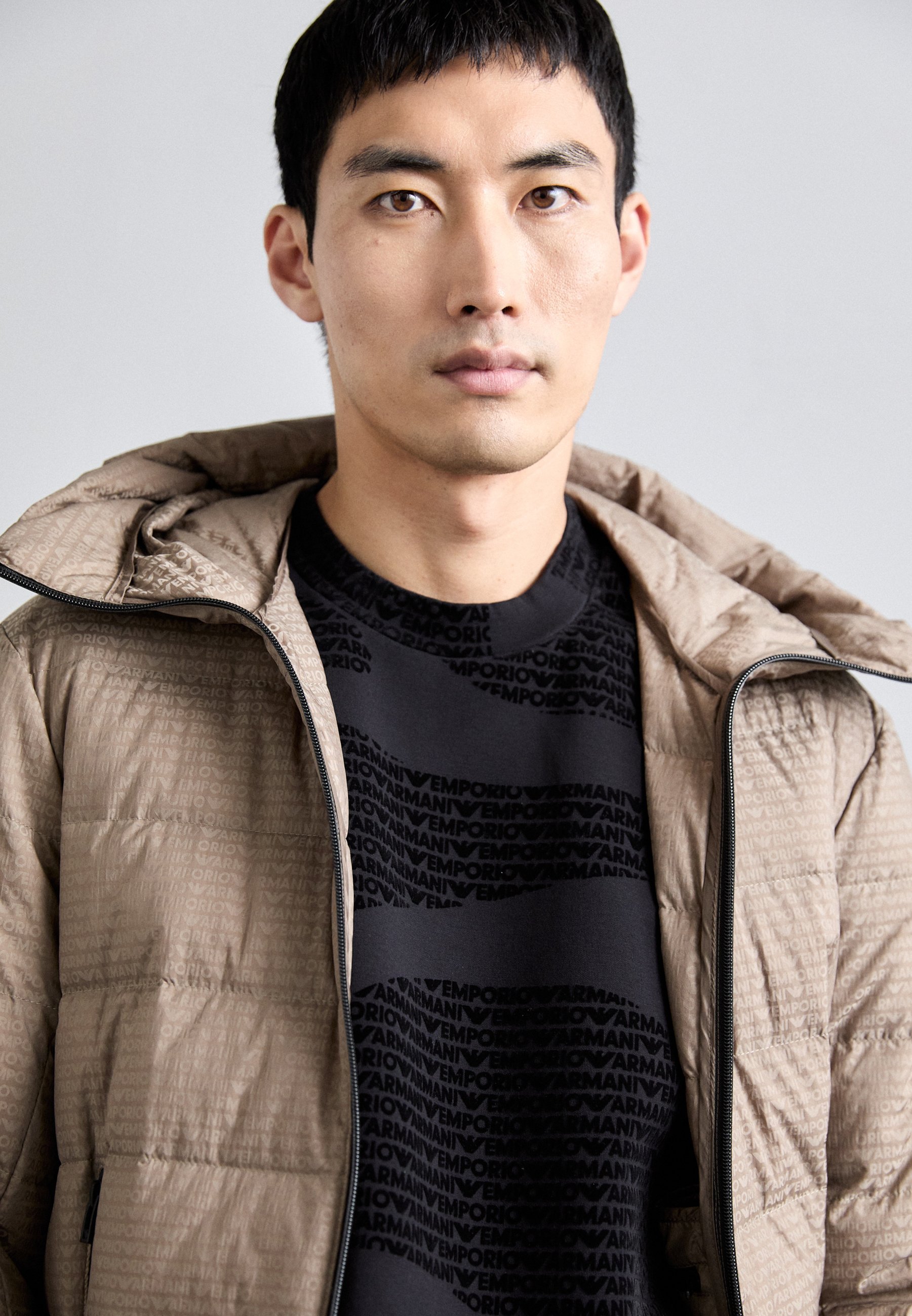 Emporio Armani Sweatshirt - zwart, chique